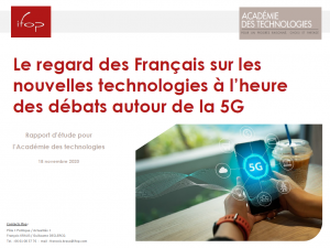 Le regard des Français sur les nouvelles technologies à l’heure de la 5G
