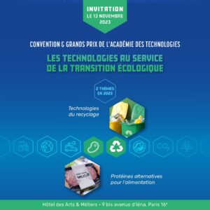 INVITATION à la Convention et Grands Prix 2023, lundi 13 novembre, de 18h à 21h