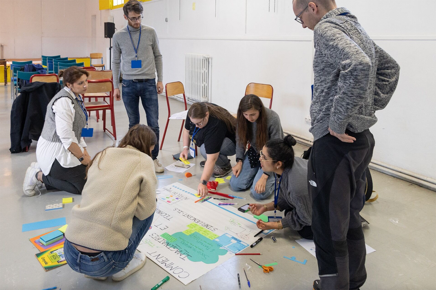 Atelier durant le séminaire Académie des technologies avec les jeunes 2025